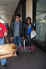 Ranbir Kapoor, Priyanka Chopra spotted at Mumbai airport back from New York on 6th March 2010.JPG